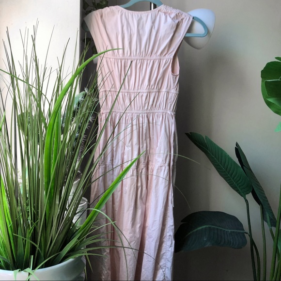 & other stories pink midi dress - Picture 3 of 6